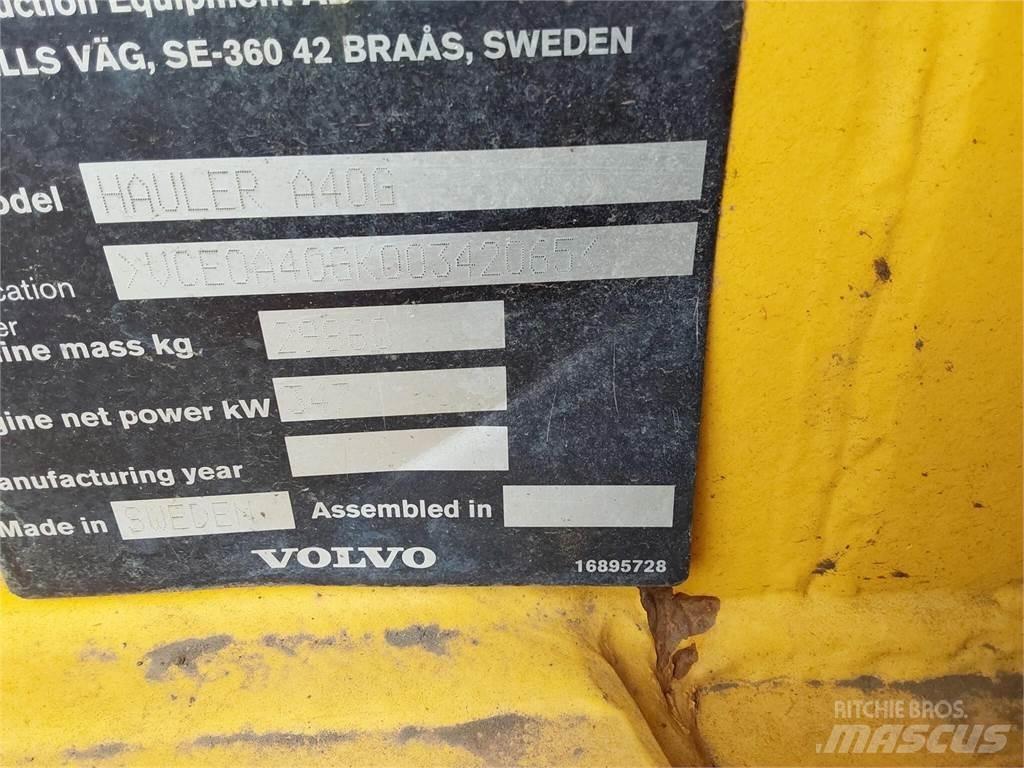 Volvo A40G Дъмпери/моторни превозни средства