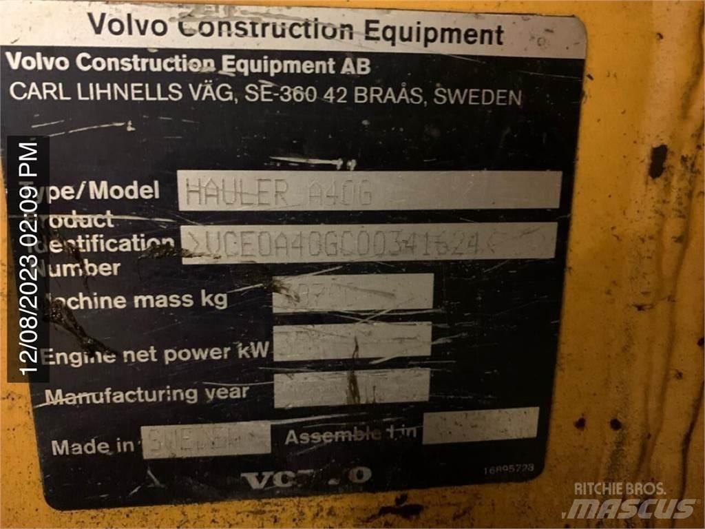 Volvo A40G Дъмпери/моторни превозни средства