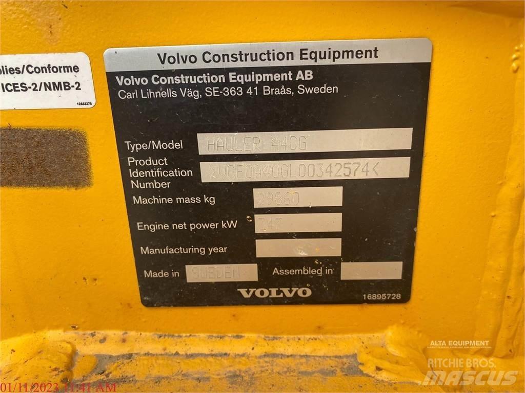 Volvo A40G Дъмпери/моторни превозни средства
