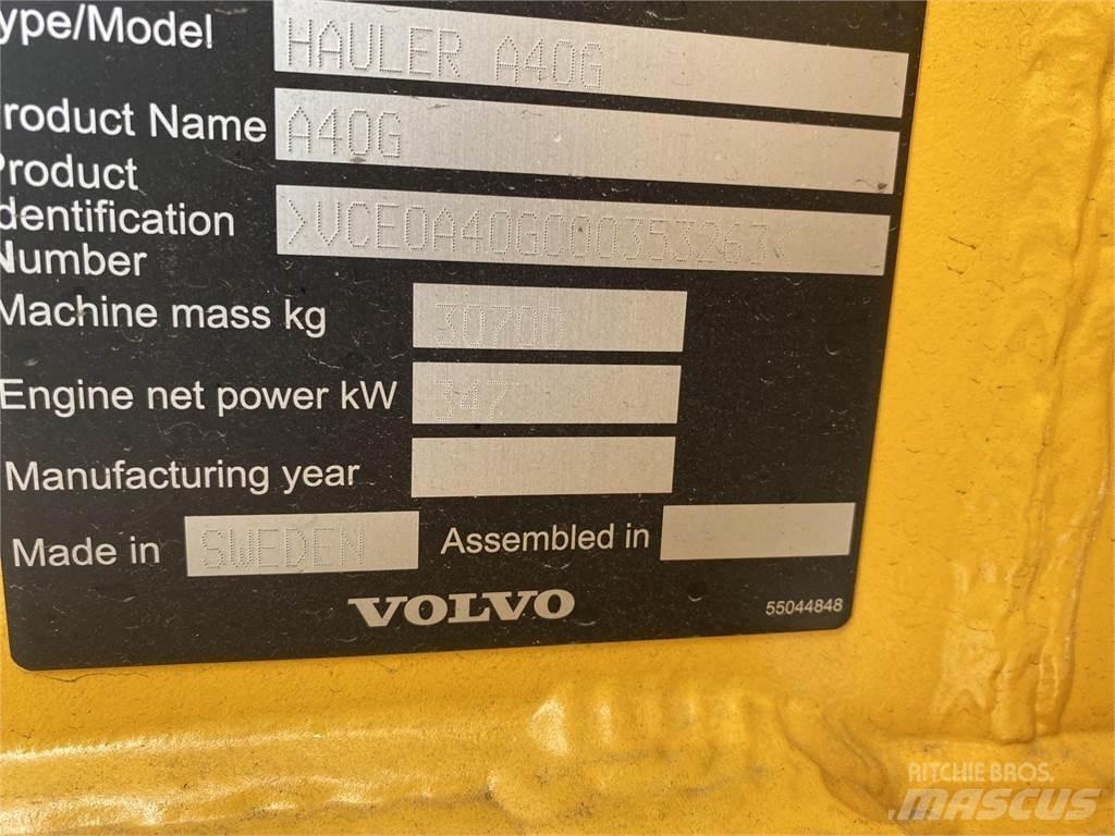 Volvo A40G Дъмпери/моторни превозни средства