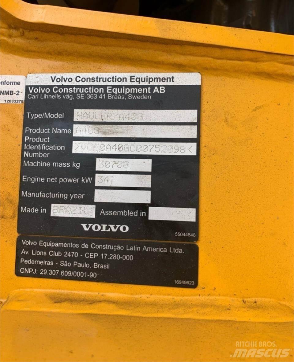 Volvo A40G Дъмпери/моторни превозни средства