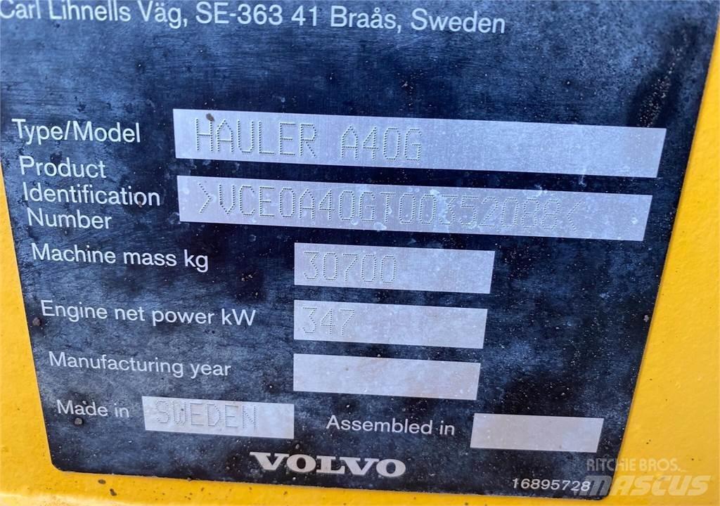 Volvo A40G Дъмпери/моторни превозни средства