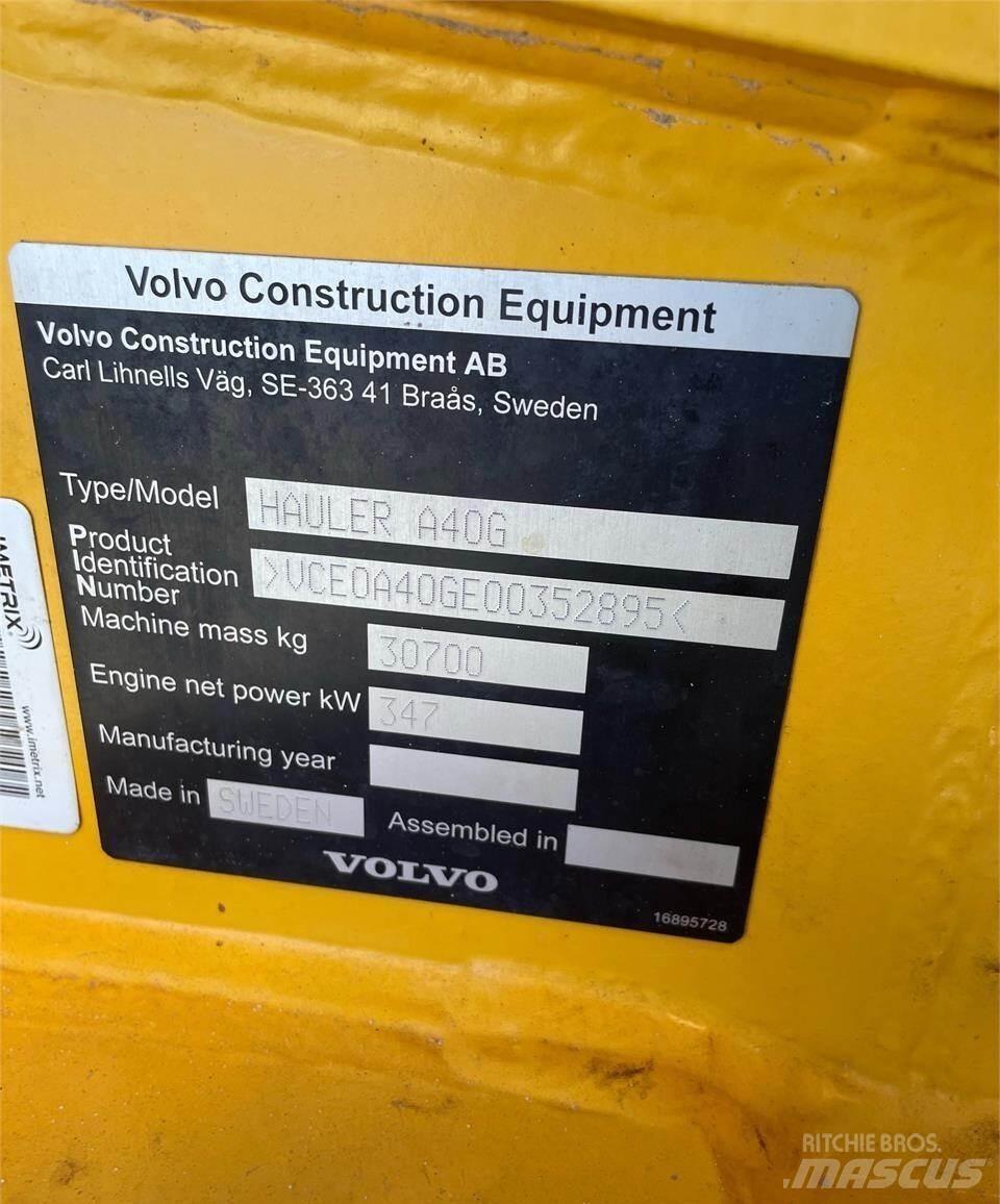 Volvo A40G Дъмпери/моторни превозни средства