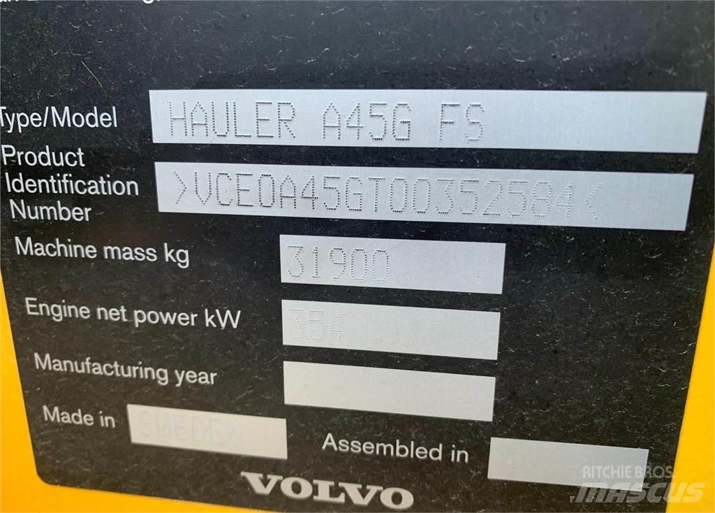 Volvo A45G FS Дъмпери/моторни превозни средства