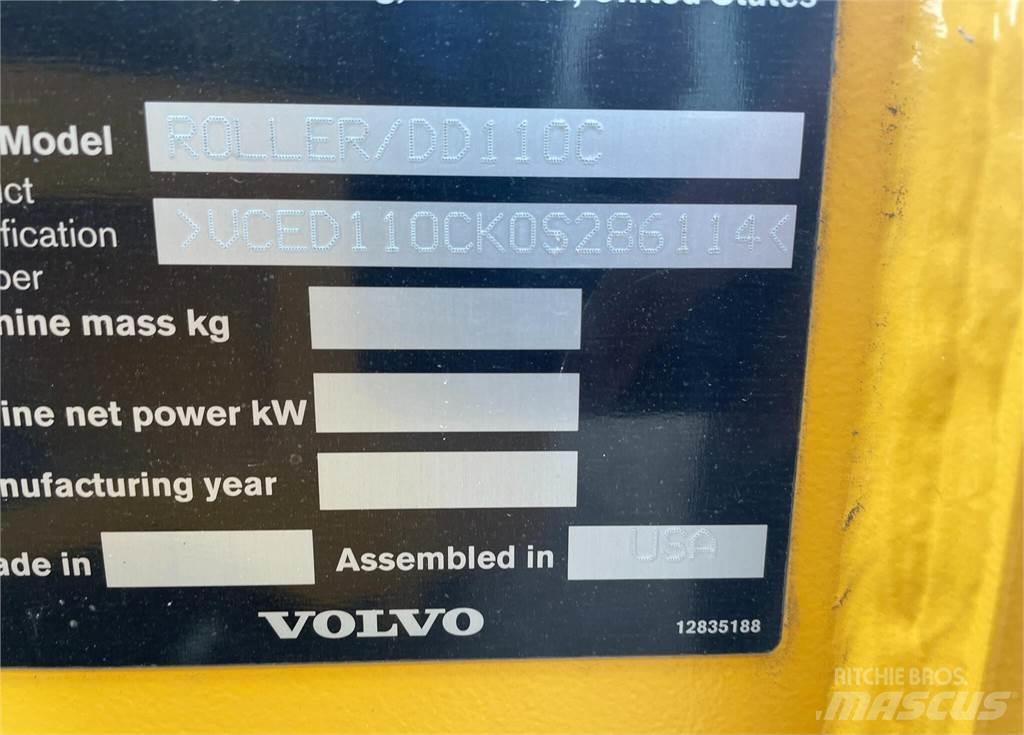 Volvo DD110C Двойни барабанни ролки
