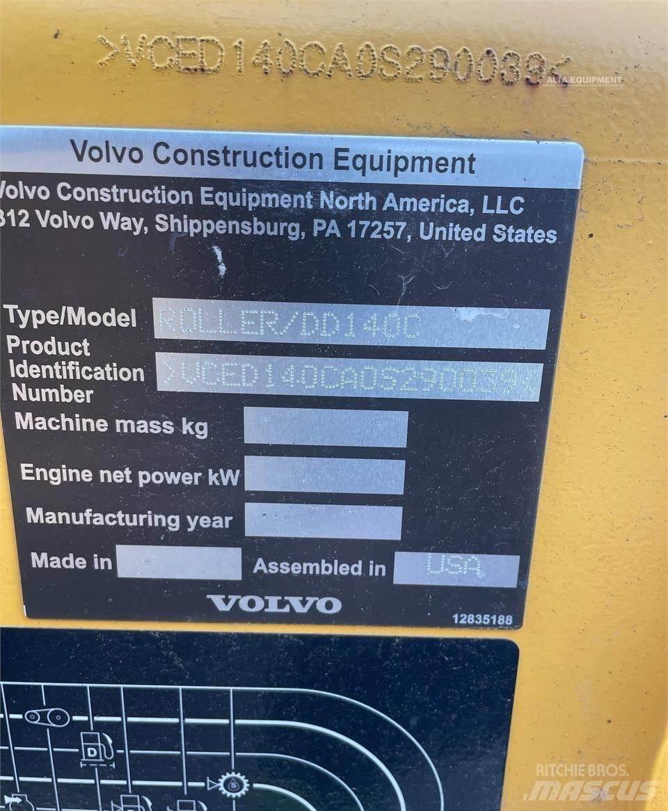 Volvo DD140C Двойни барабанни ролки
