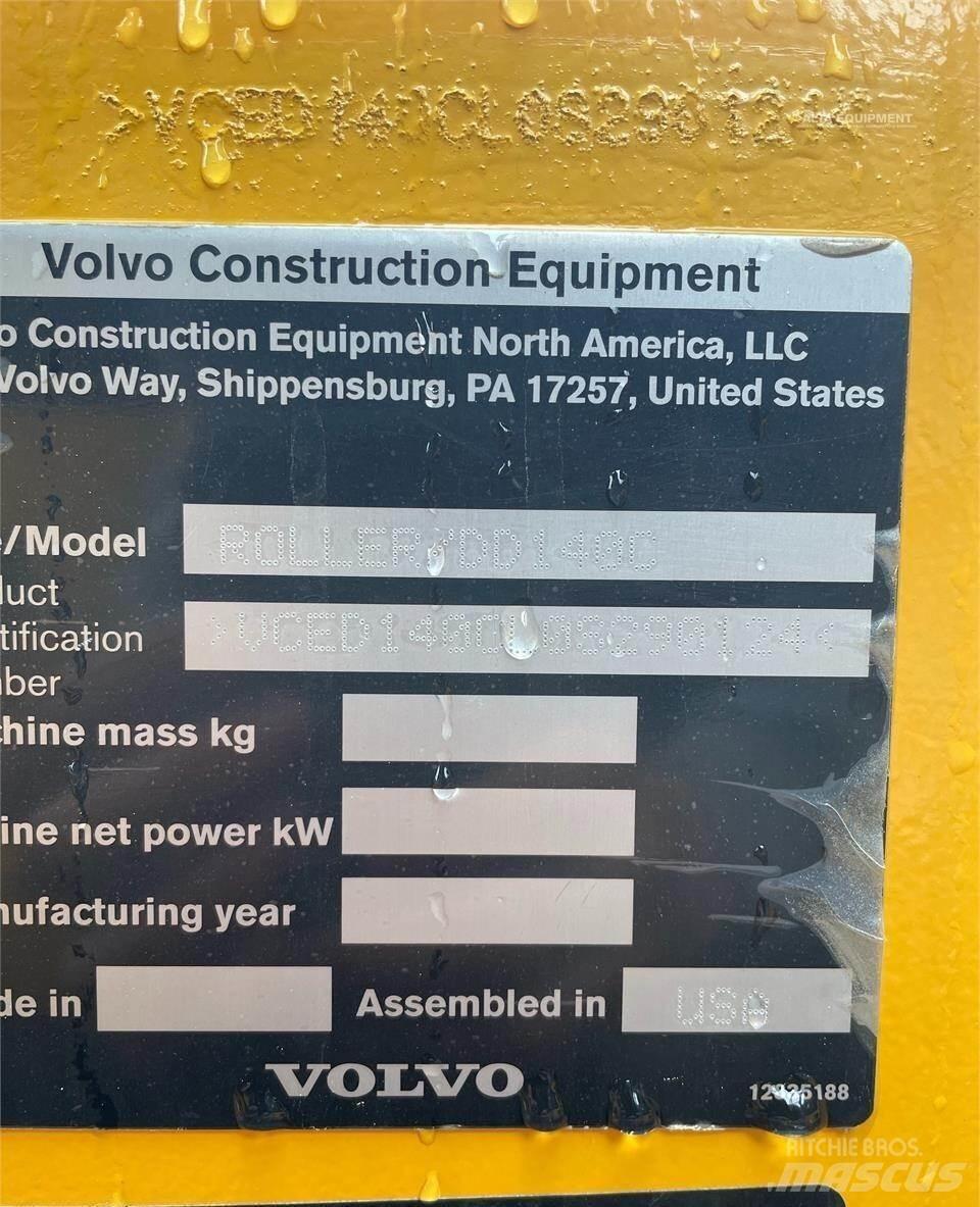 Volvo DD140C Двойни барабанни ролки
