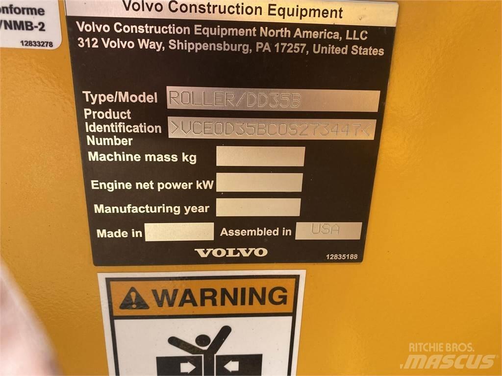Volvo DD35B Двойни барабанни ролки
