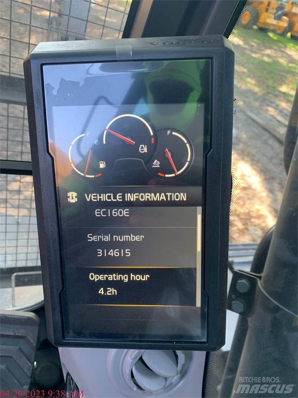 Volvo EC160EL Верижен екскаватор