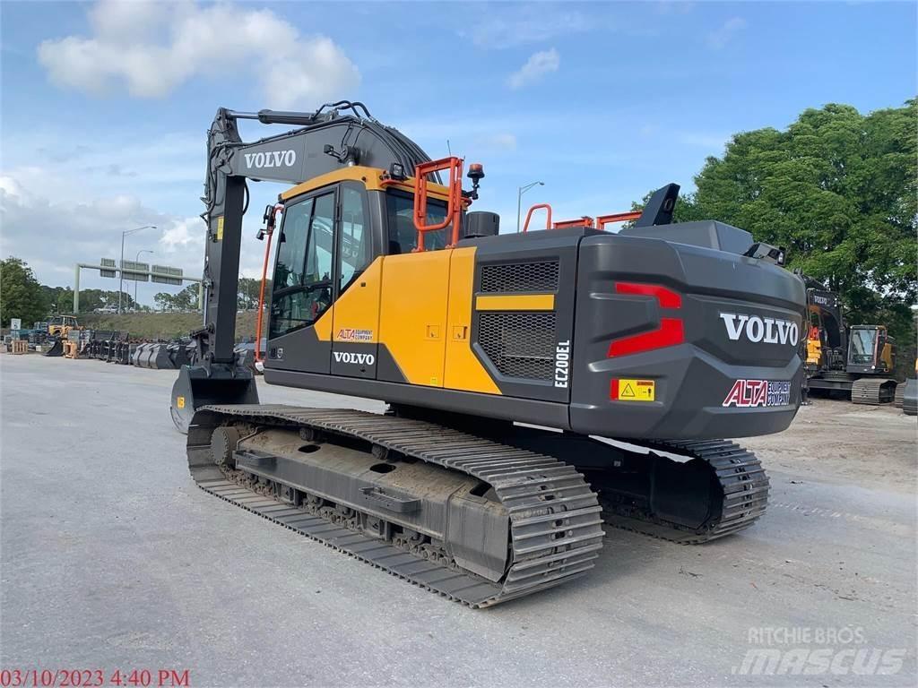 Volvo EC200EL Верижен екскаватор