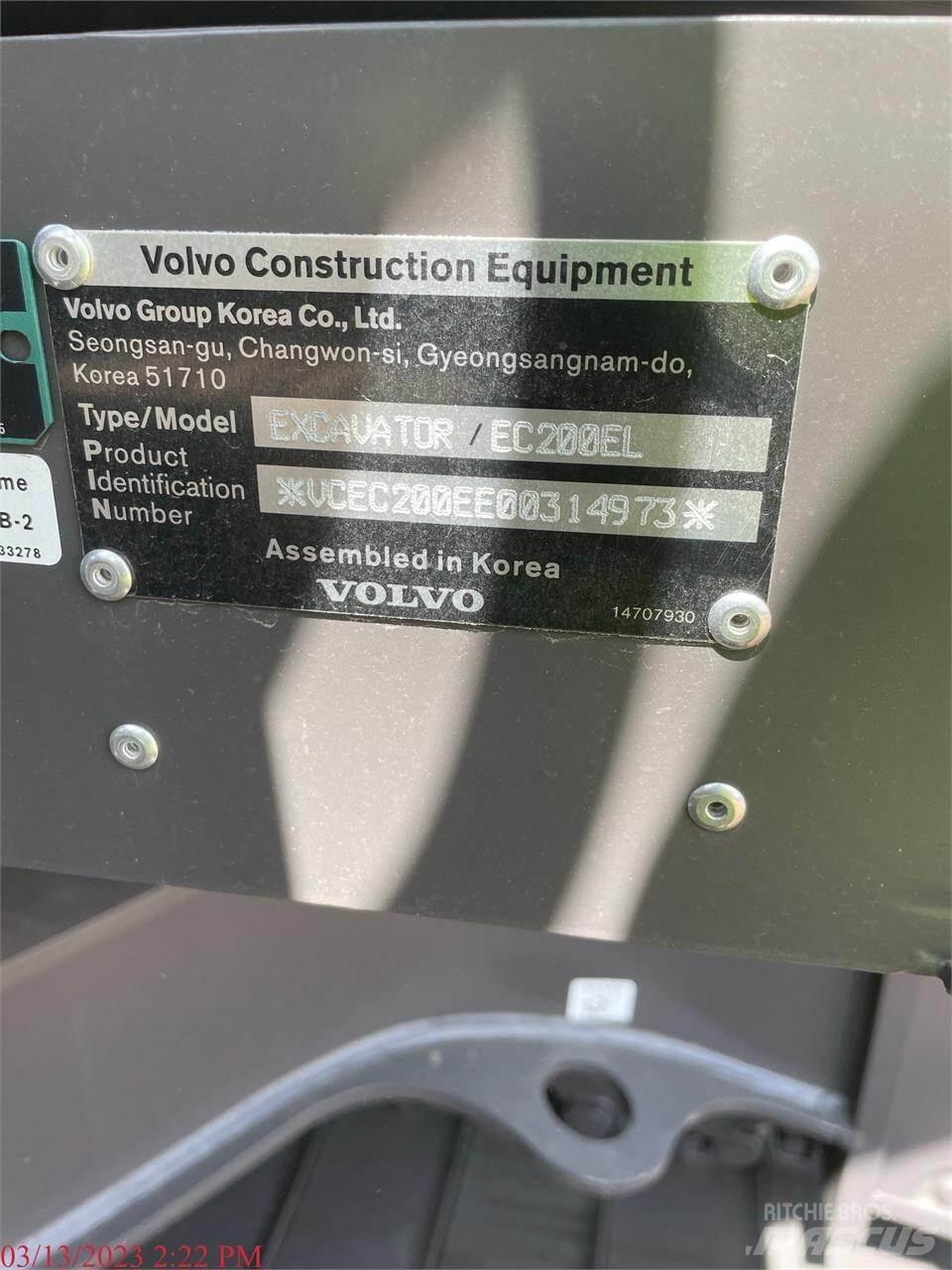 Volvo EC200EL Верижен екскаватор
