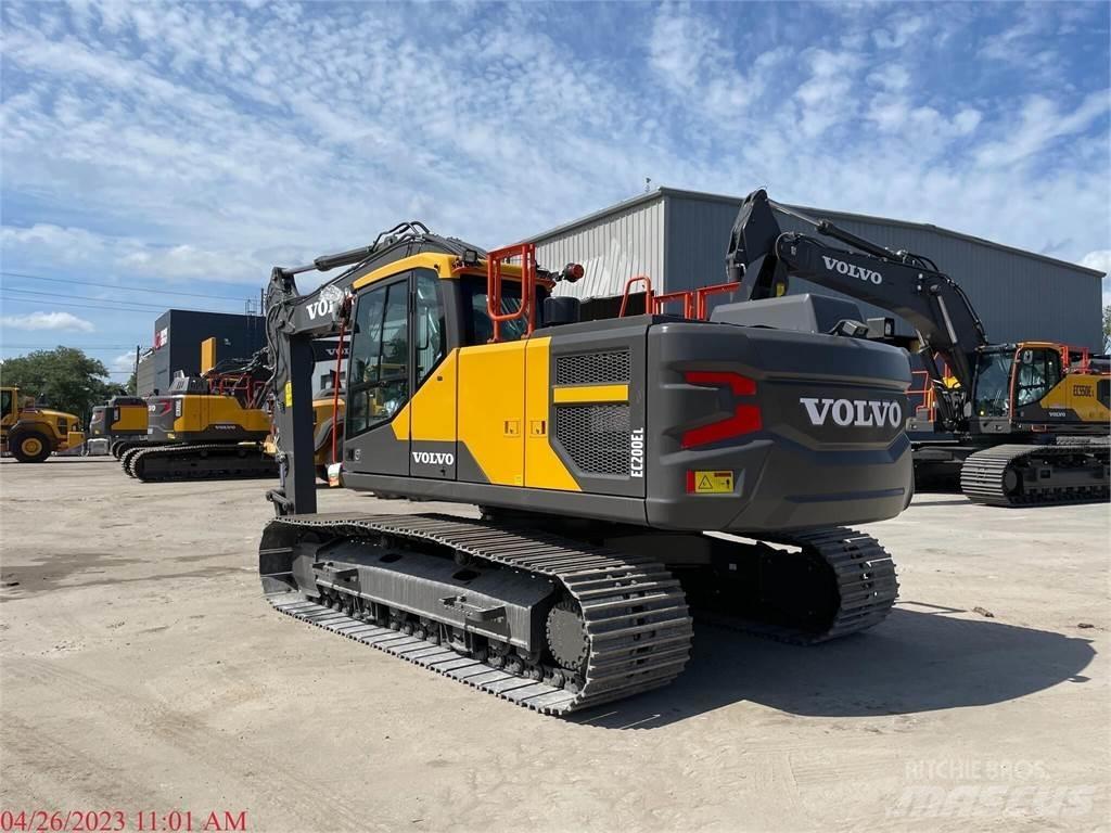 Volvo EC200EL Верижен екскаватор