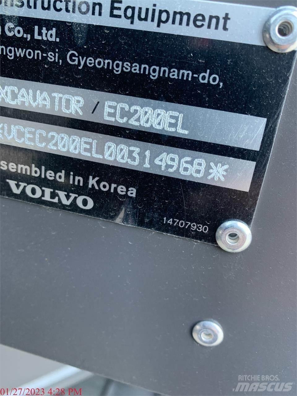 Volvo EC200EL Верижен екскаватор