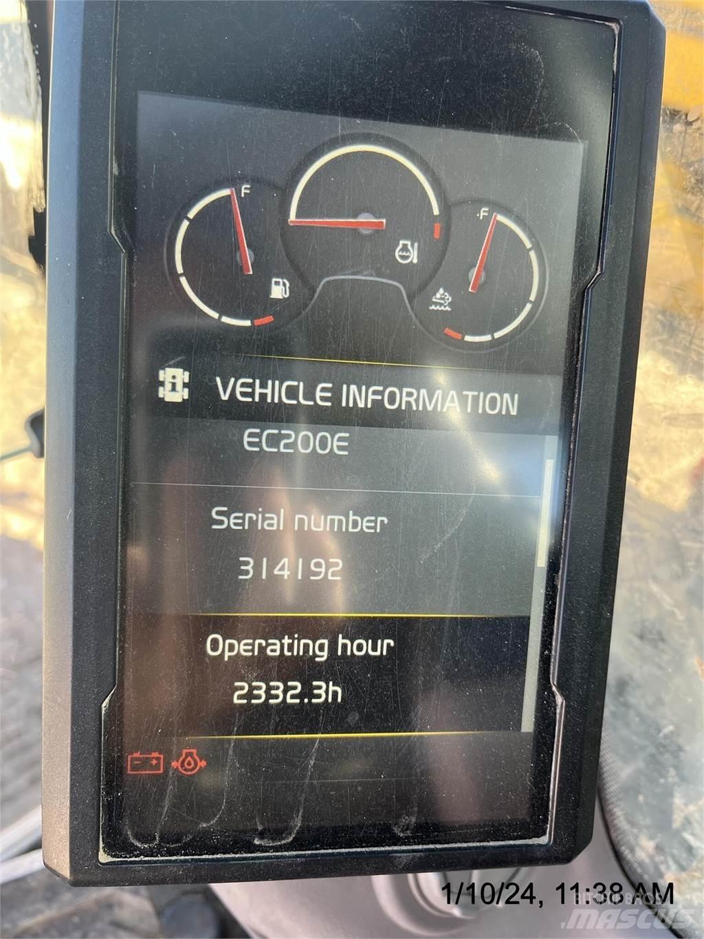 Volvo EC200EL Верижен екскаватор