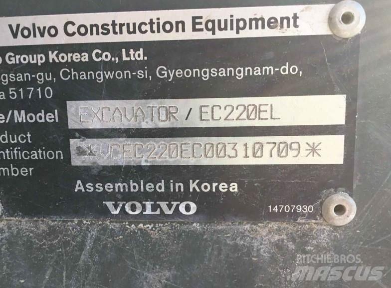 Volvo EC220EL Верижен екскаватор