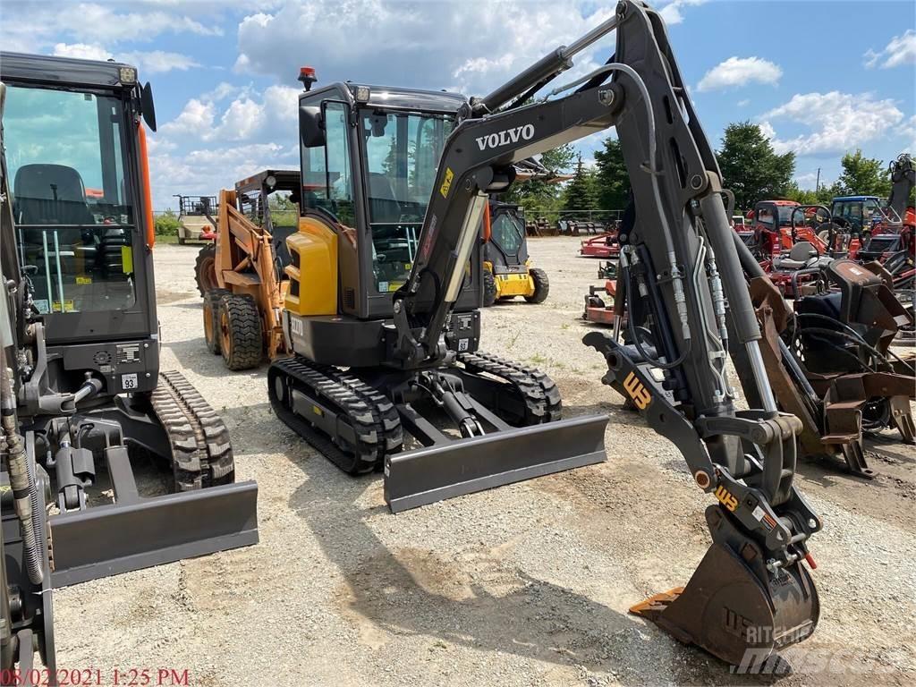 Volvo EC27D Мини екскаватори < 7 т
