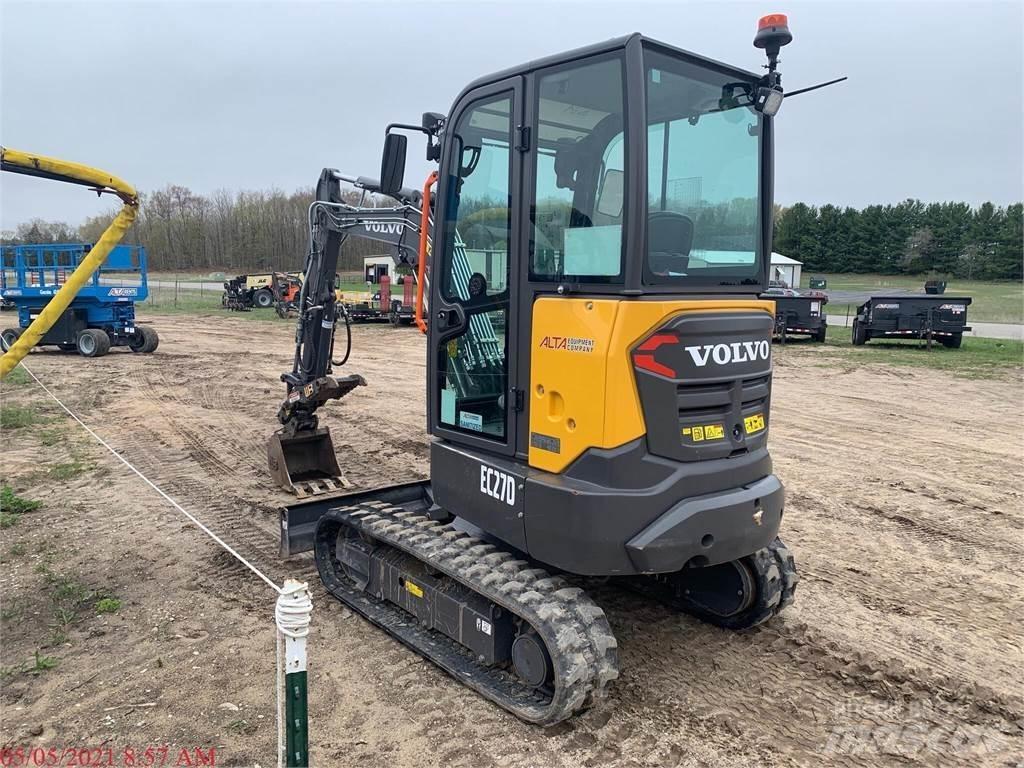 Volvo EC27D Мини екскаватори < 7 т
