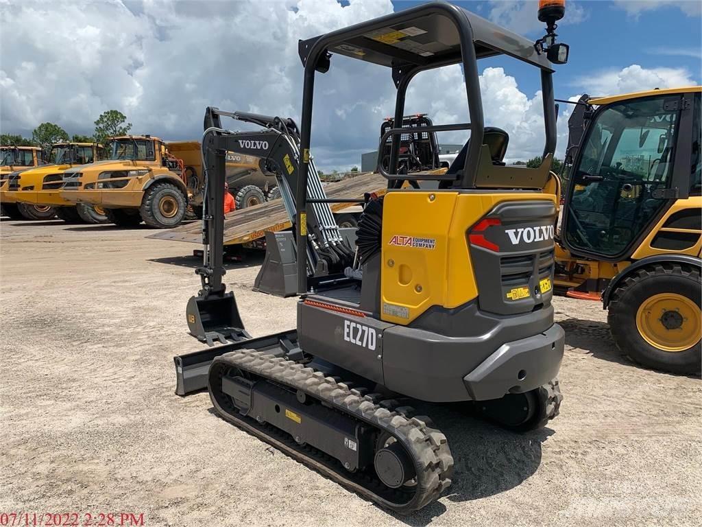 Volvo EC27D Мини екскаватори < 7 т