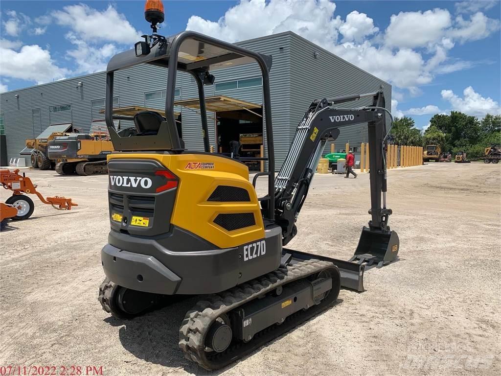 Volvo EC27D Мини екскаватори < 7 т