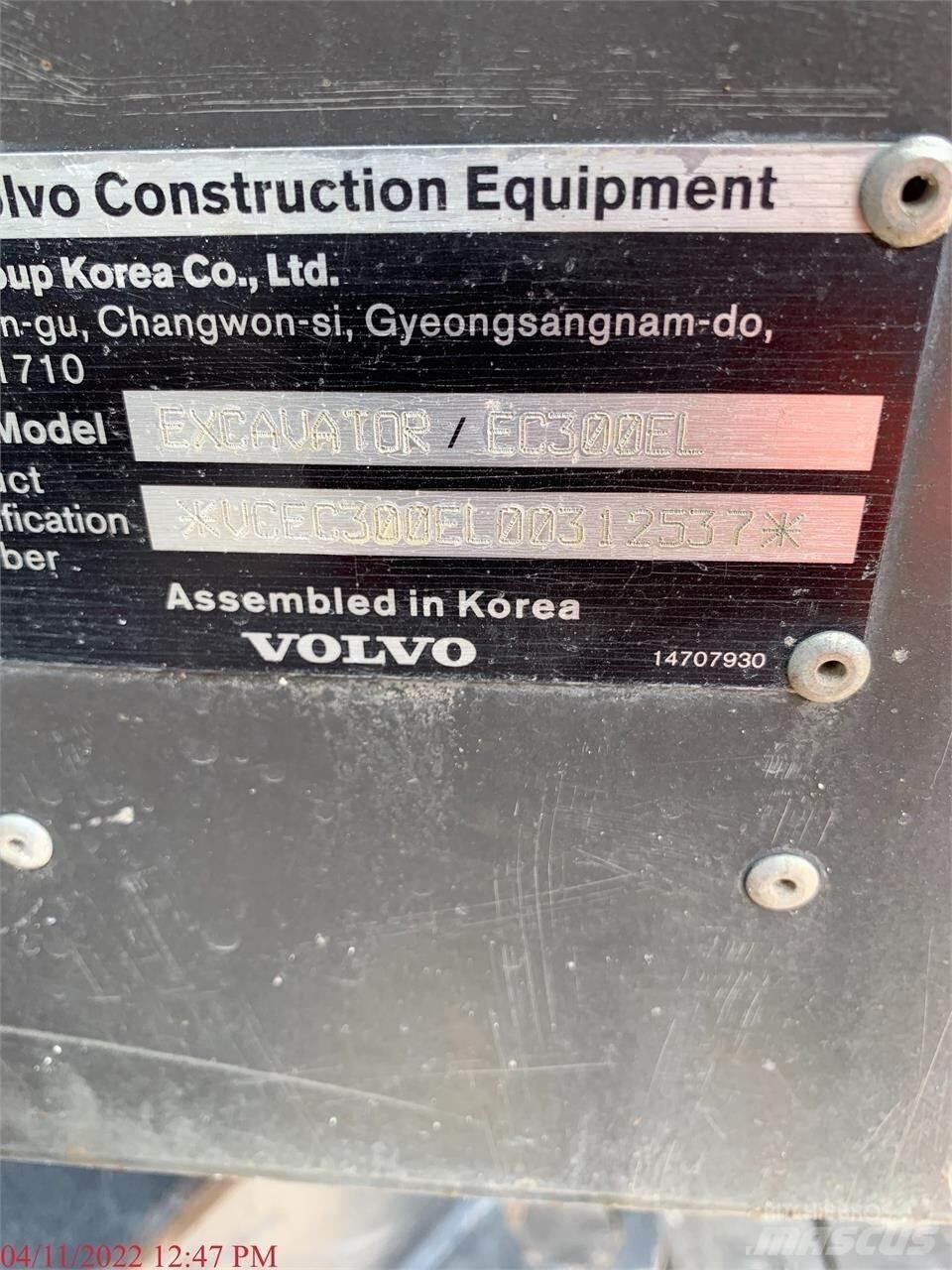 Volvo EC300EL Верижен екскаватор