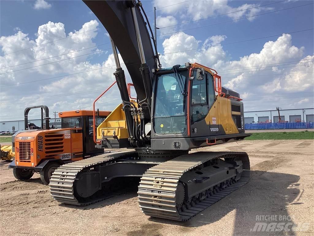 Volvo EC350EL Верижен екскаватор