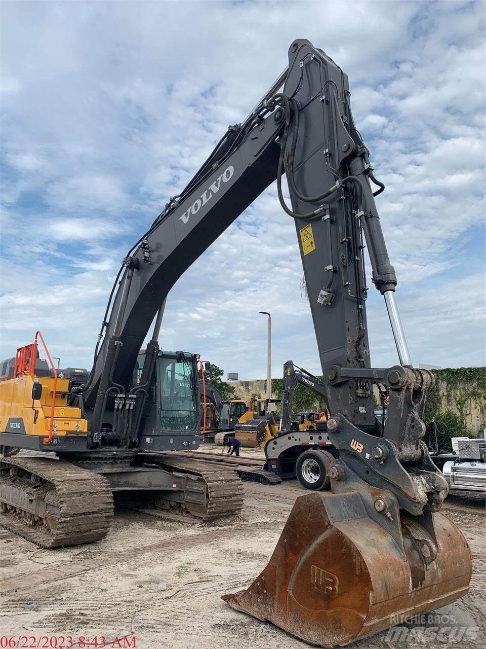 Volvo EC350EL Верижен екскаватор