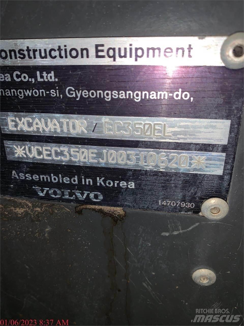 Volvo EC350EL Верижен екскаватор