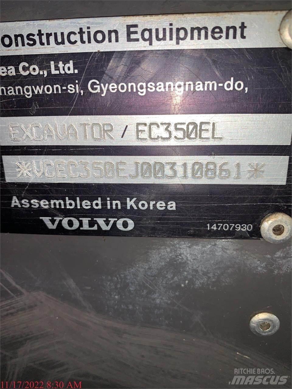 Volvo EC350EL Верижен екскаватор
