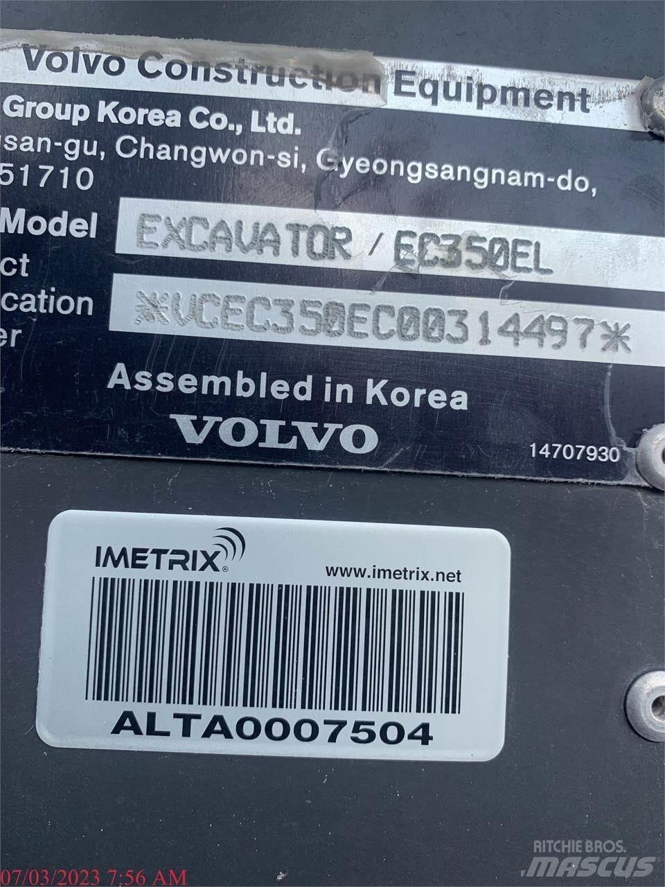Volvo EC350EL Верижен екскаватор