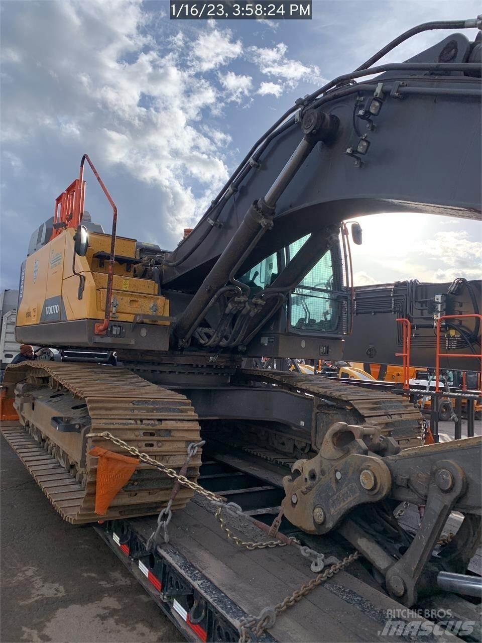Volvo EC350EL Верижен екскаватор
