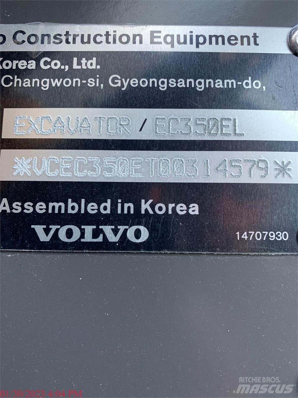 Volvo EC350EL Верижен екскаватор