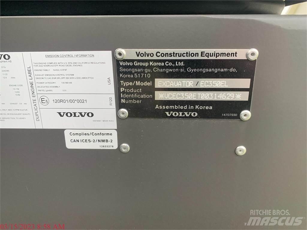 Volvo EC350EL Верижен екскаватор