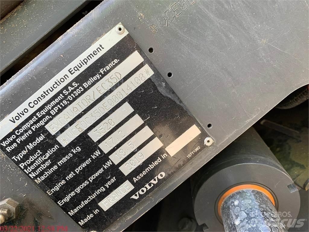 Volvo EC35D Мини екскаватори < 7 т