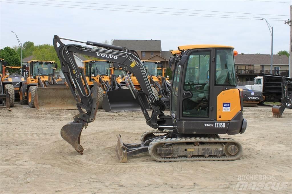 Volvo EC35D Мини екскаватори < 7 т