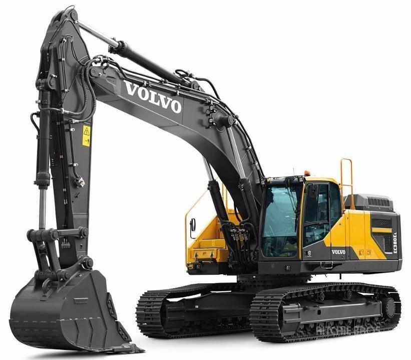 Volvo EC380EL Верижен екскаватор