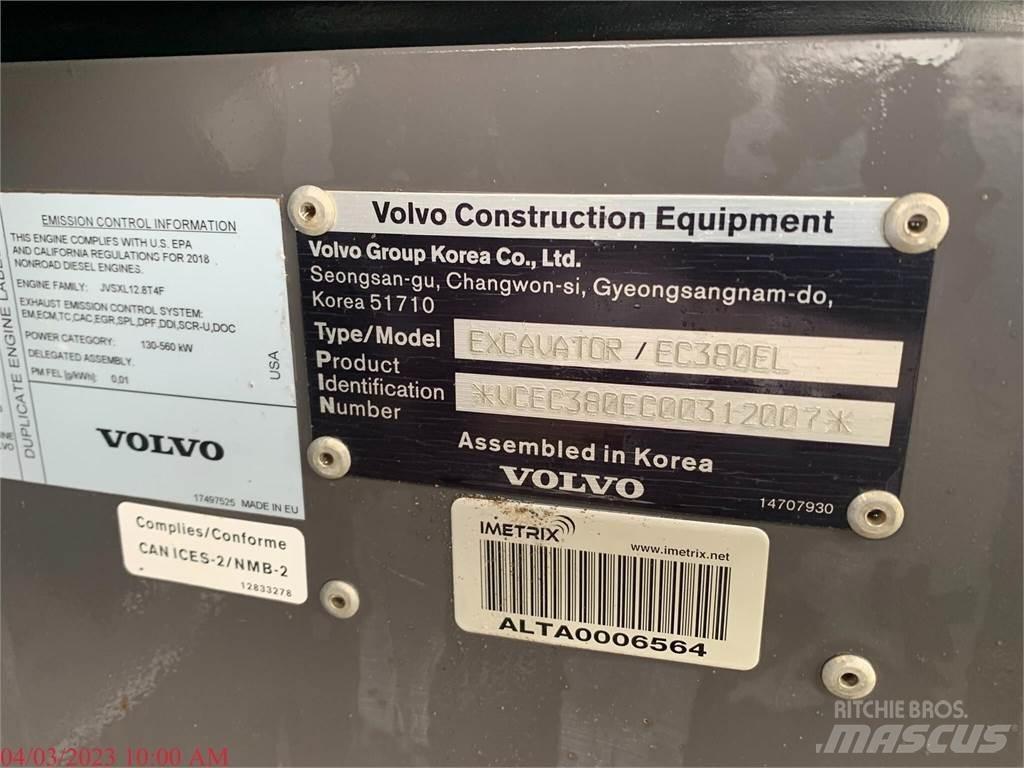 Volvo EC380EL Верижен екскаватор