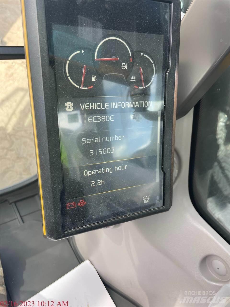 Volvo EC380EL Верижен екскаватор