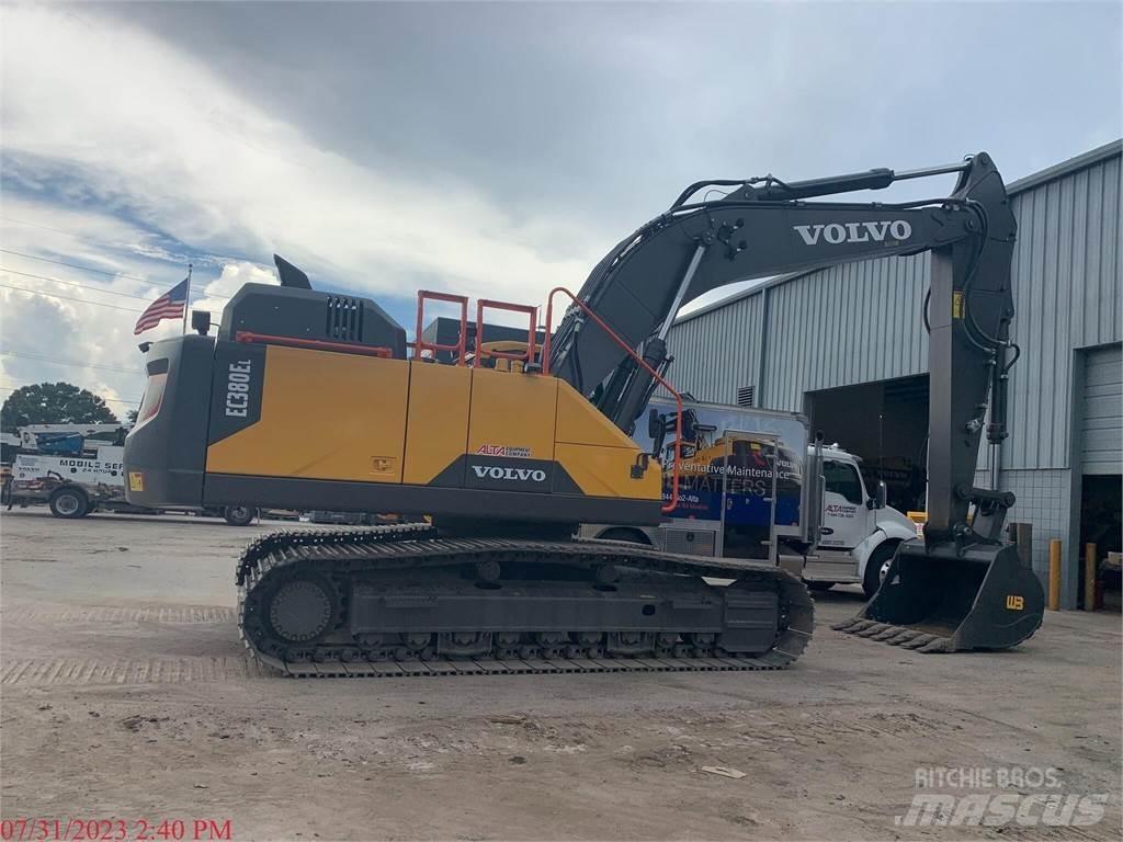 Volvo EC380EL Верижен екскаватор