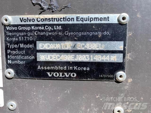 Volvo EC480EL Верижен екскаватор