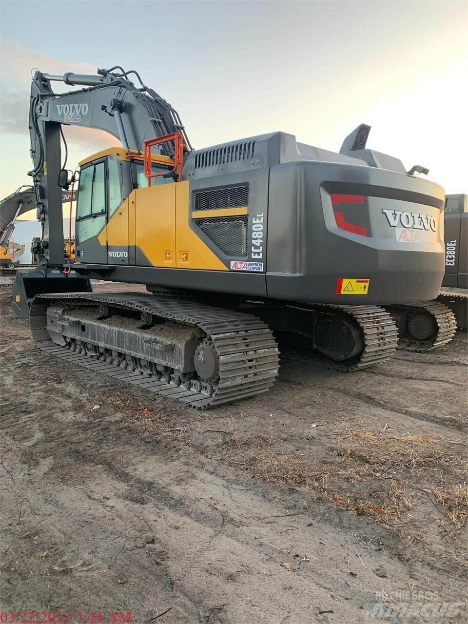 Volvo EC480EL Верижен екскаватор
