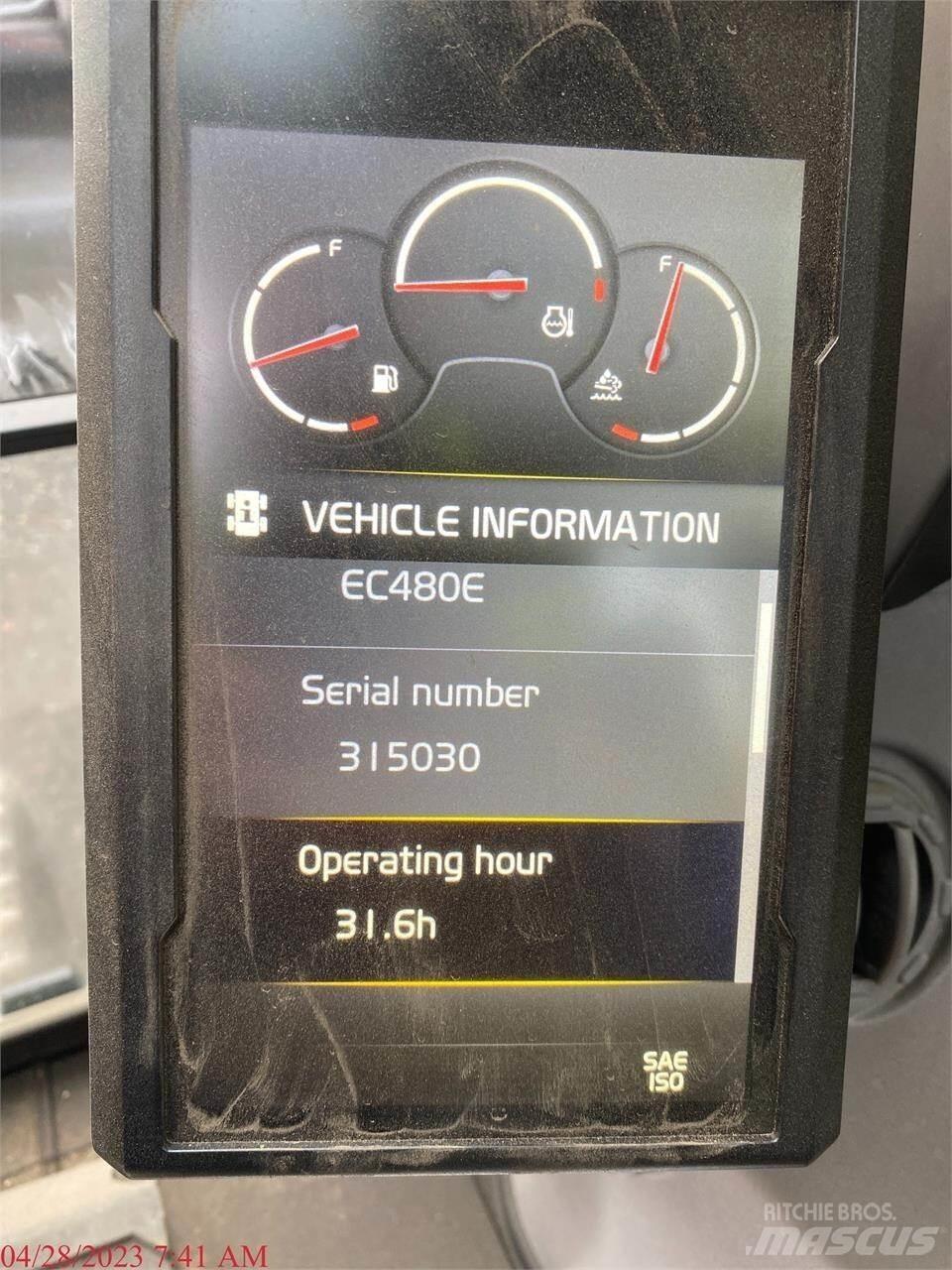 Volvo EC480EL Верижен екскаватор