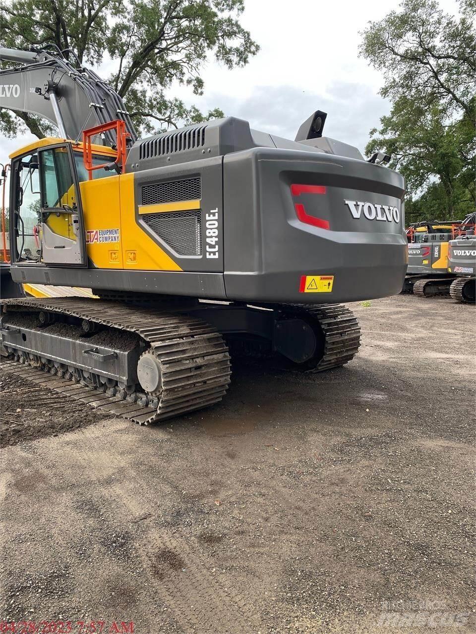 Volvo EC480EL Верижен екскаватор