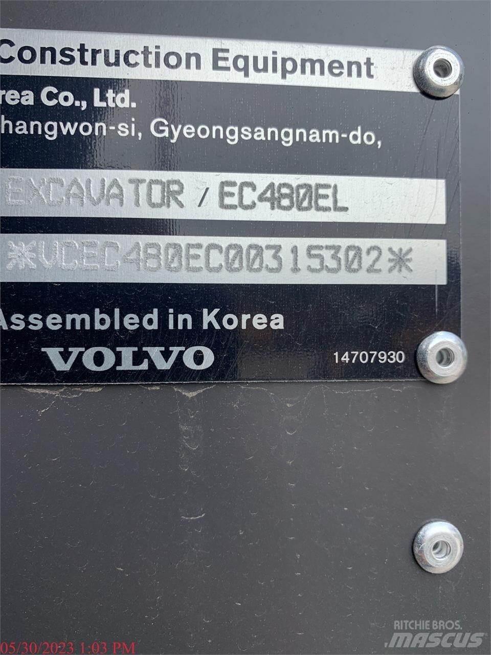 Volvo EC480EL Верижен екскаватор