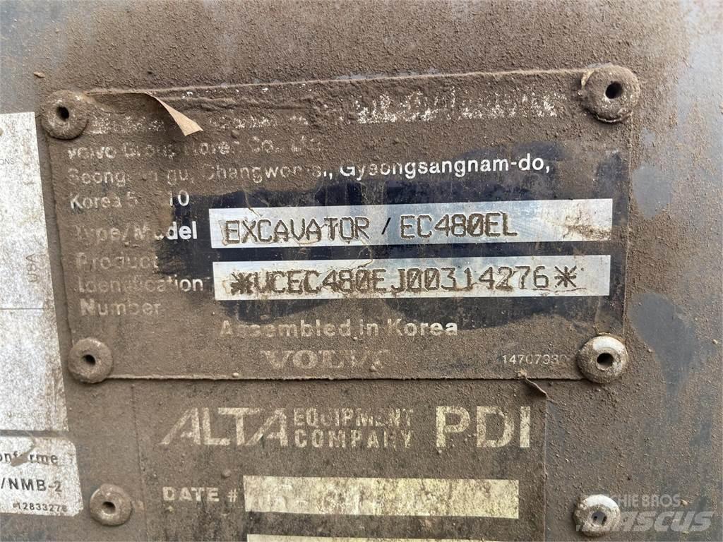 Volvo EC480EL Верижен екскаватор