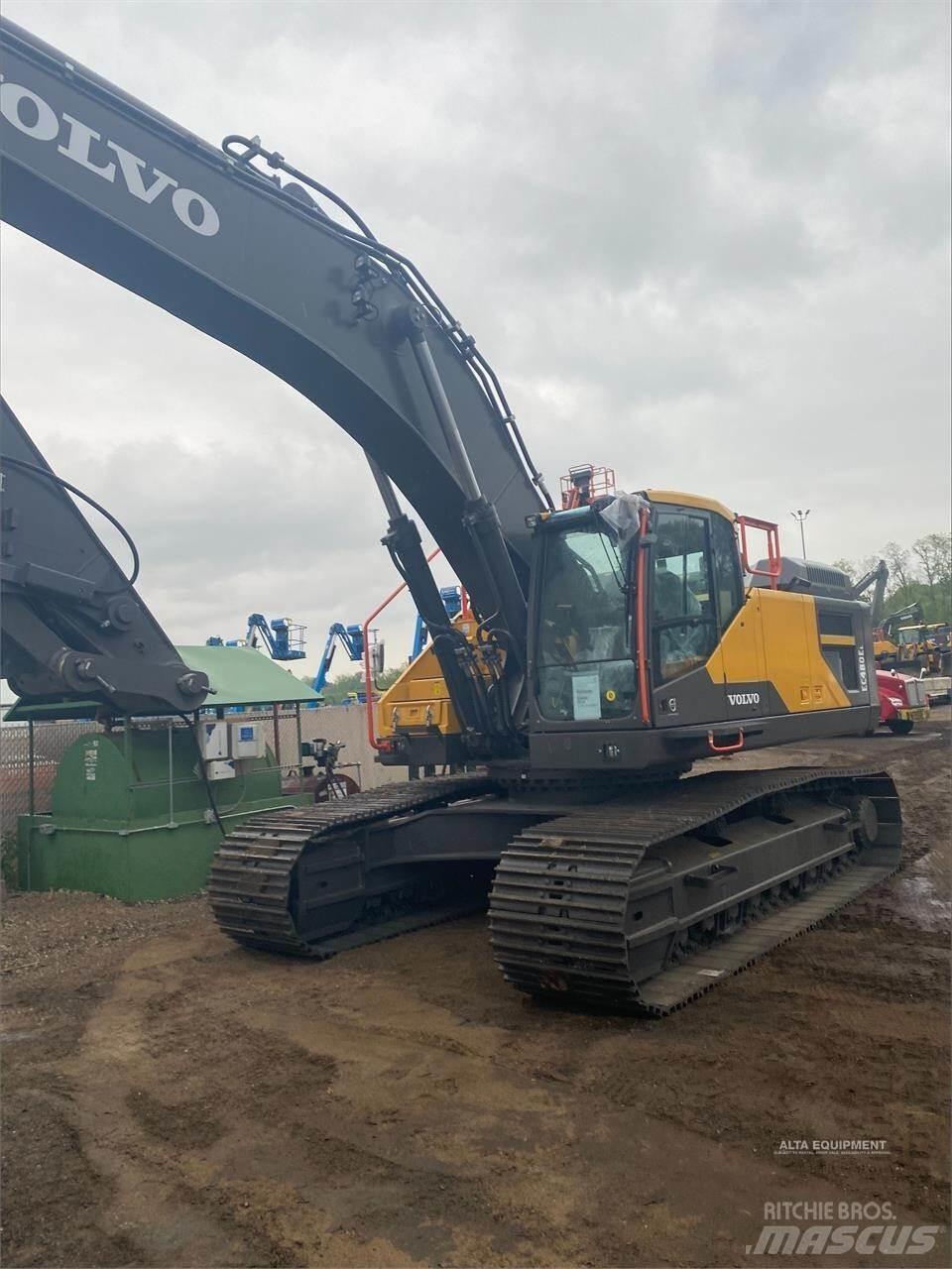 Volvo EC480EL Верижен екскаватор