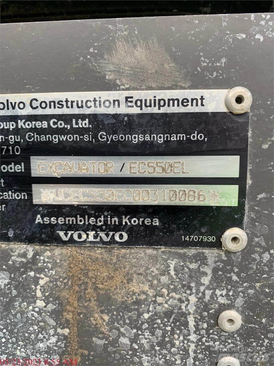 Volvo EC550EL Верижен екскаватор