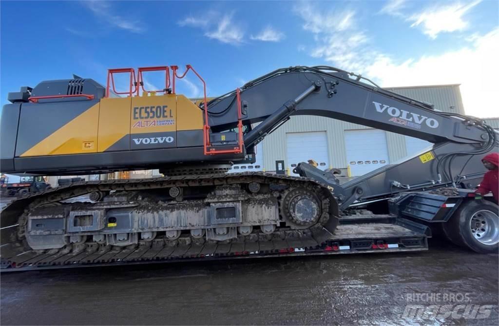 Volvo EC550EL Верижен екскаватор