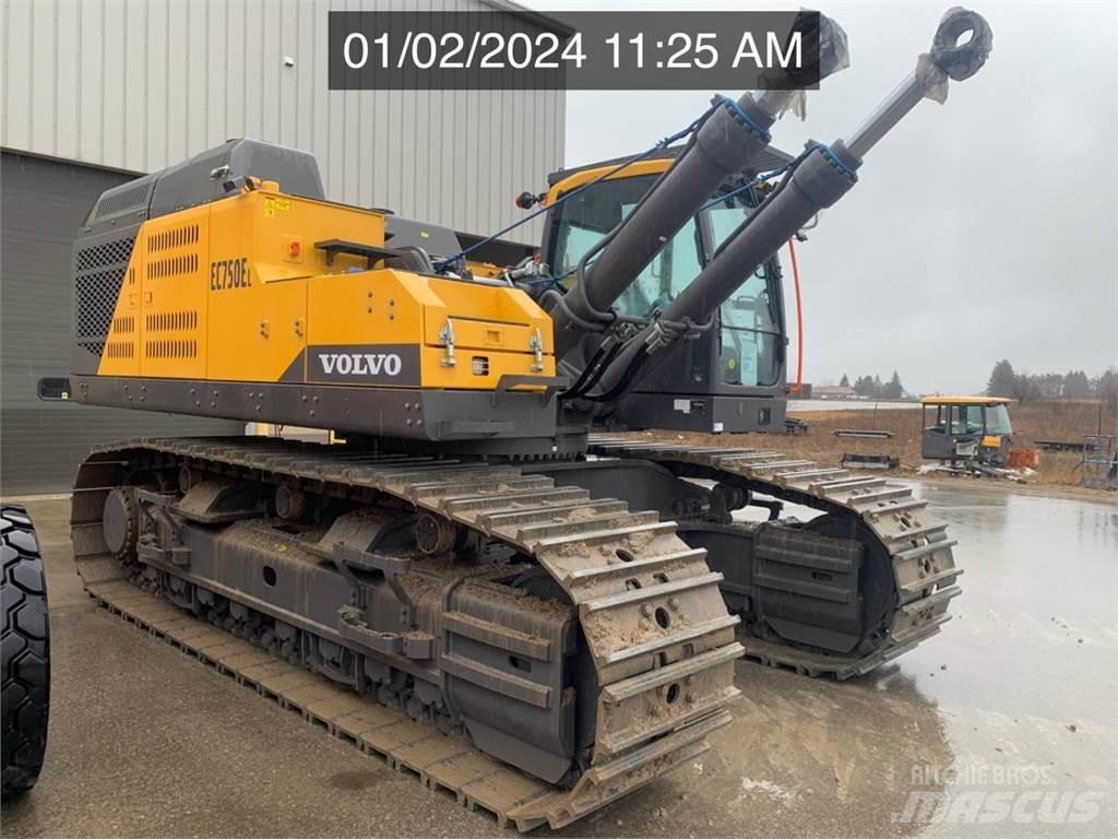 Volvo EC750EL Верижен екскаватор