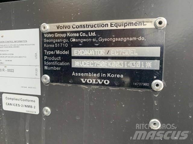 Volvo EC750EL Верижен екскаватор