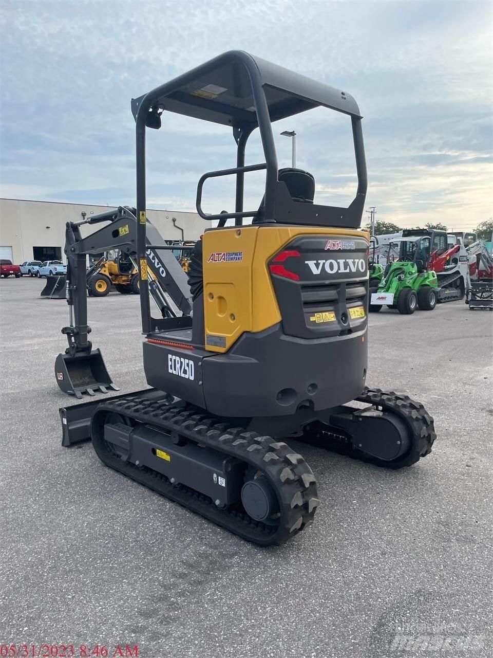 Volvo ECR25D Мини екскаватори < 7 т